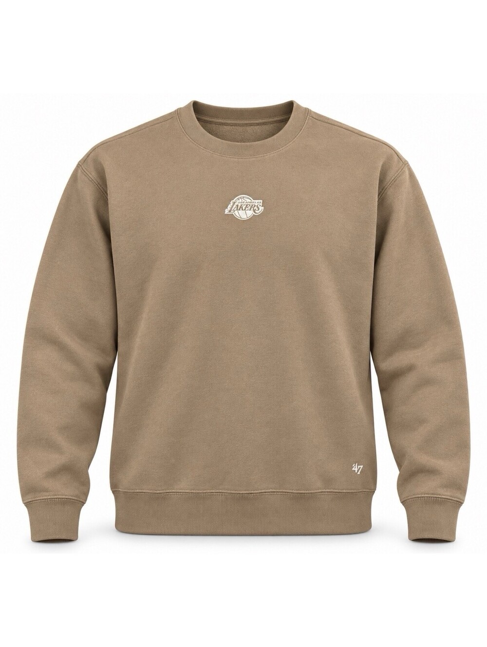 47 Brand Los Angeles Lakers NBA Women’s Large Tan Crewneck Sweatshirt NWT